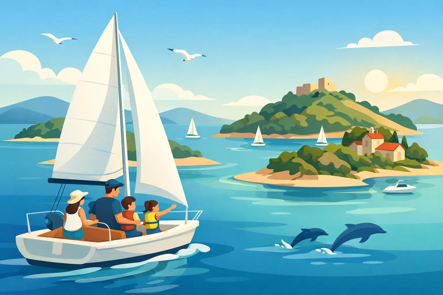 8 Best Islands for Family Sailing in Croatia