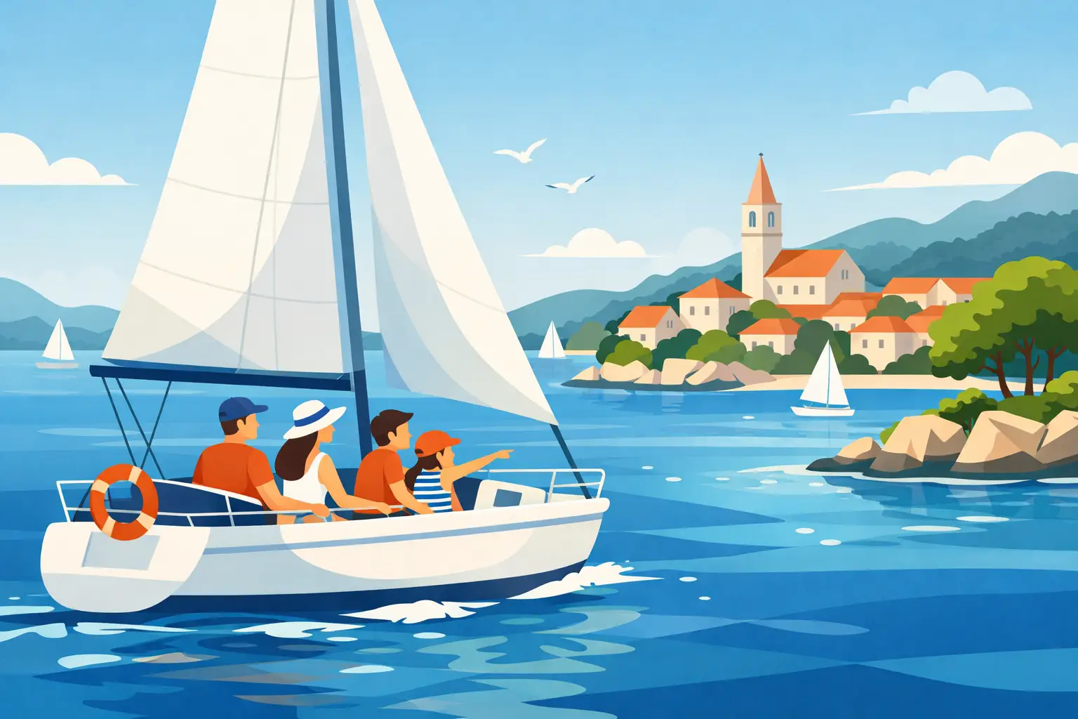 Adriatic Family Sailing Guide for Croatia