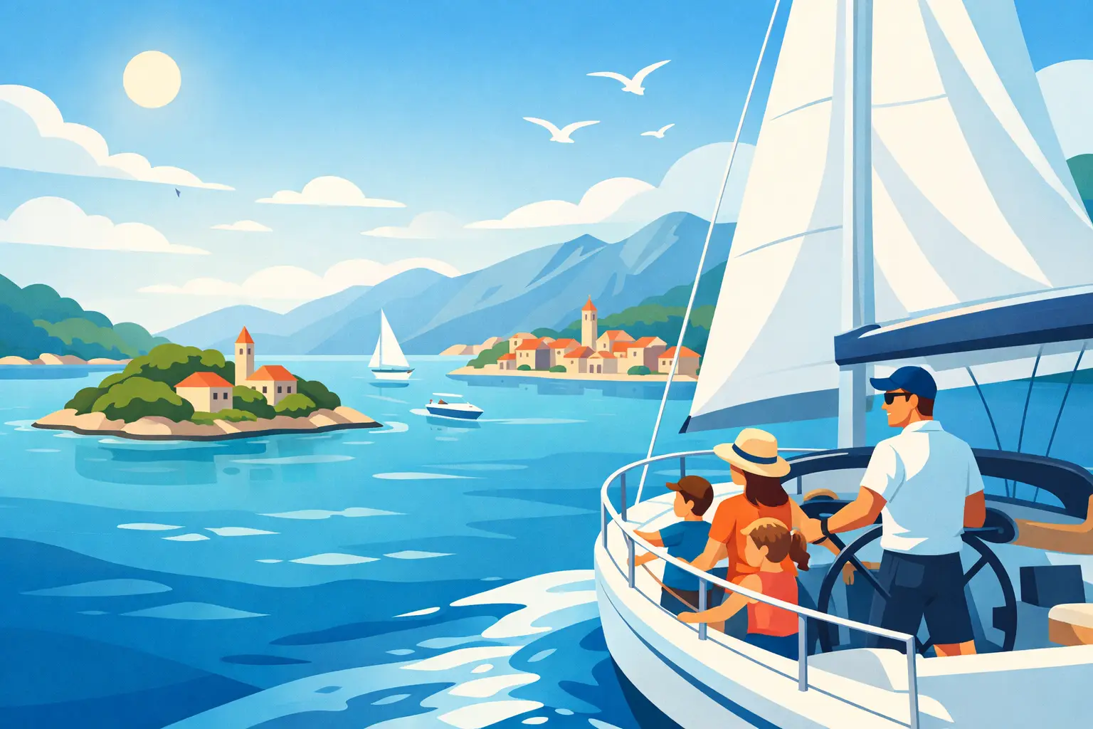 Best Skipper-Led Adriatic Routes for Families
