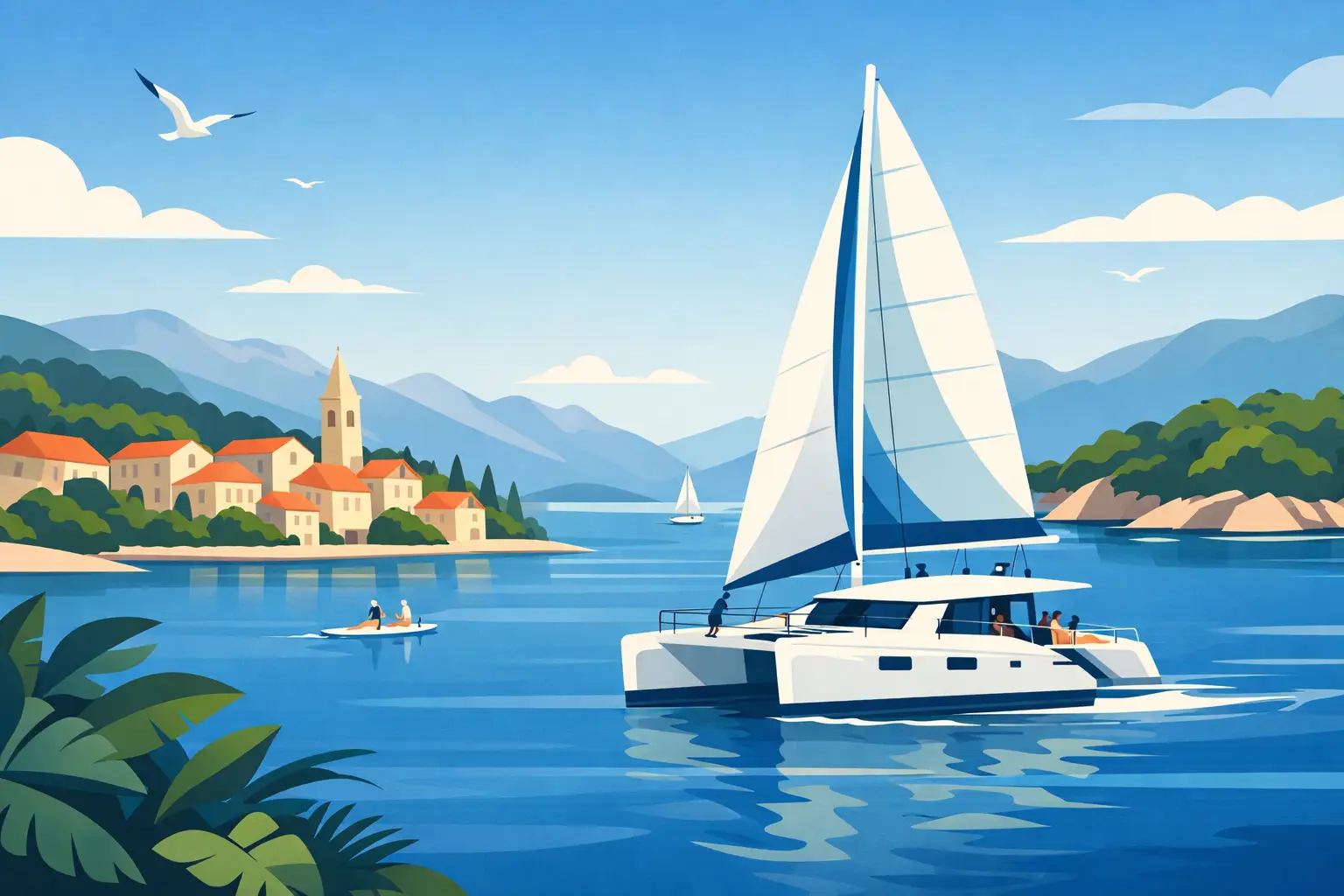 Catamaran Charter in Croatia: Plan It Well