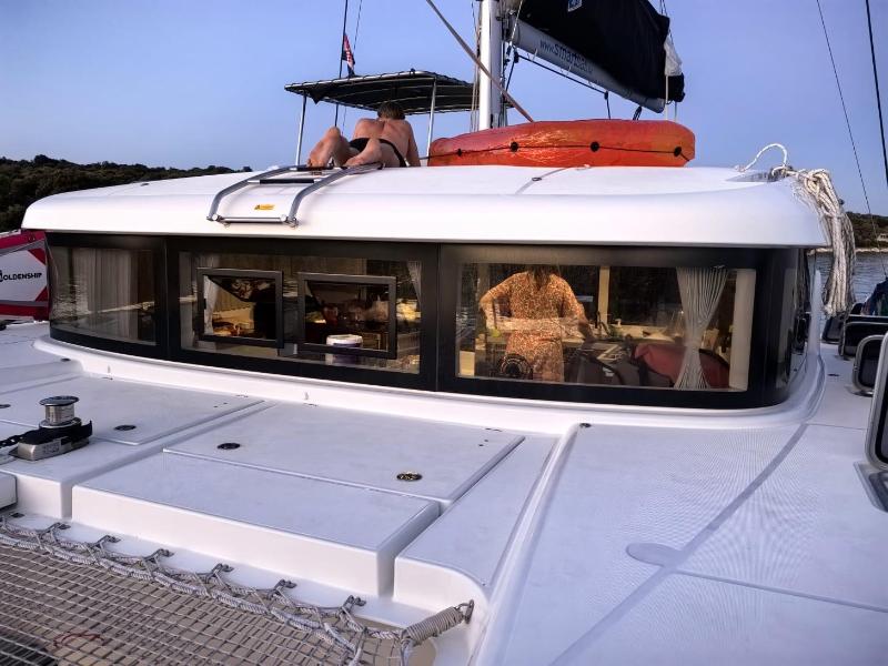 Catamaran sailing Croatia