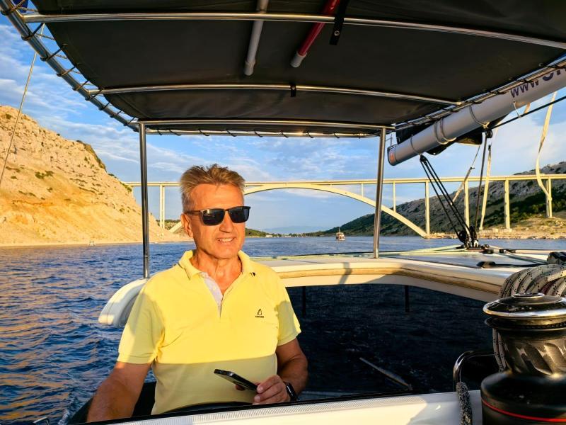 Catamaran sailing Croatia