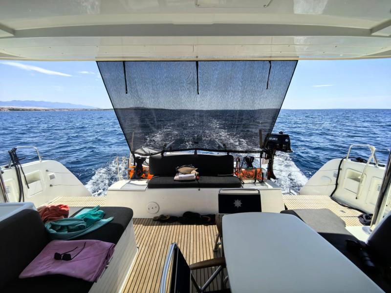 Catamaran sailing Croatia