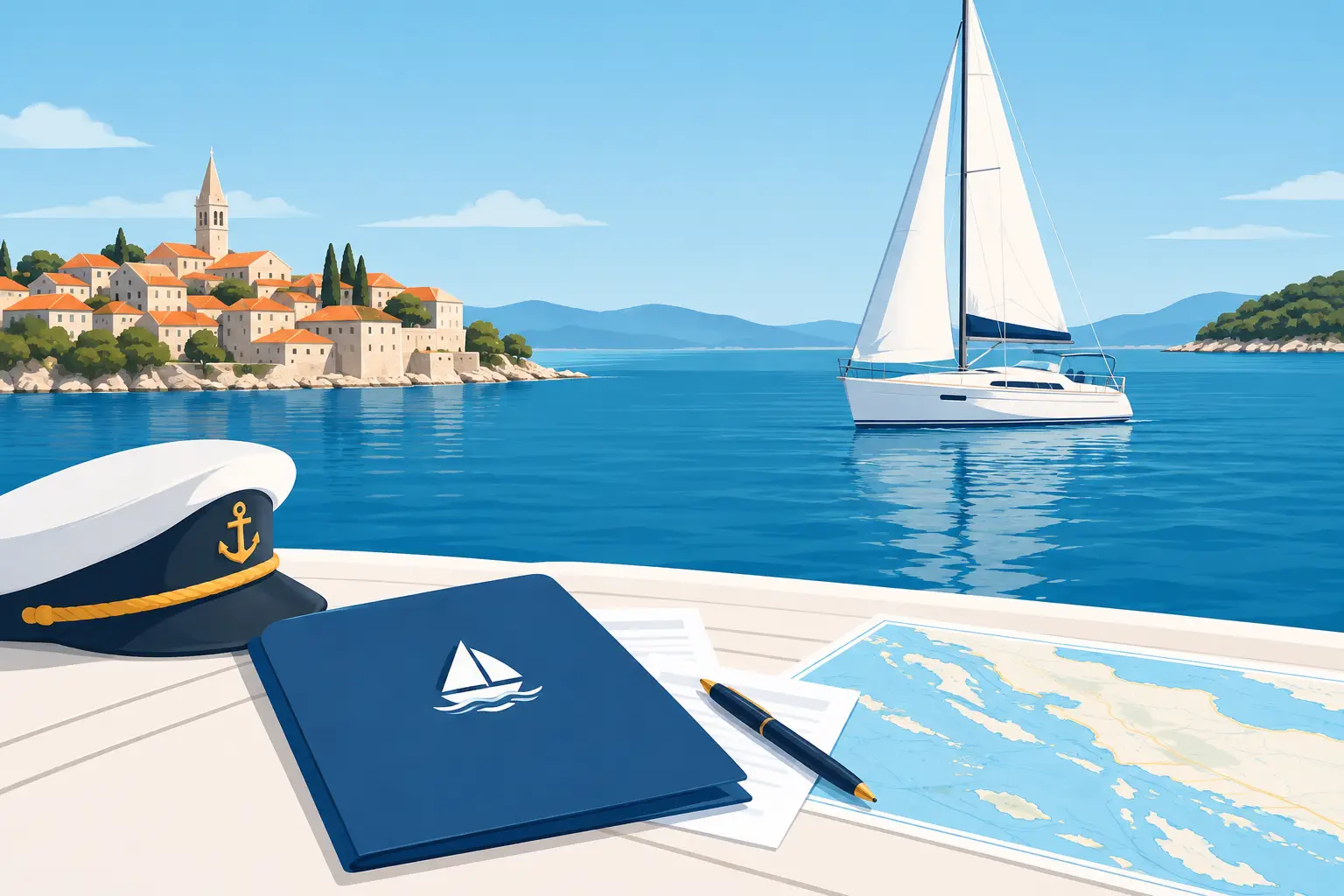 Croatia Sailing Permits for Charter Guests