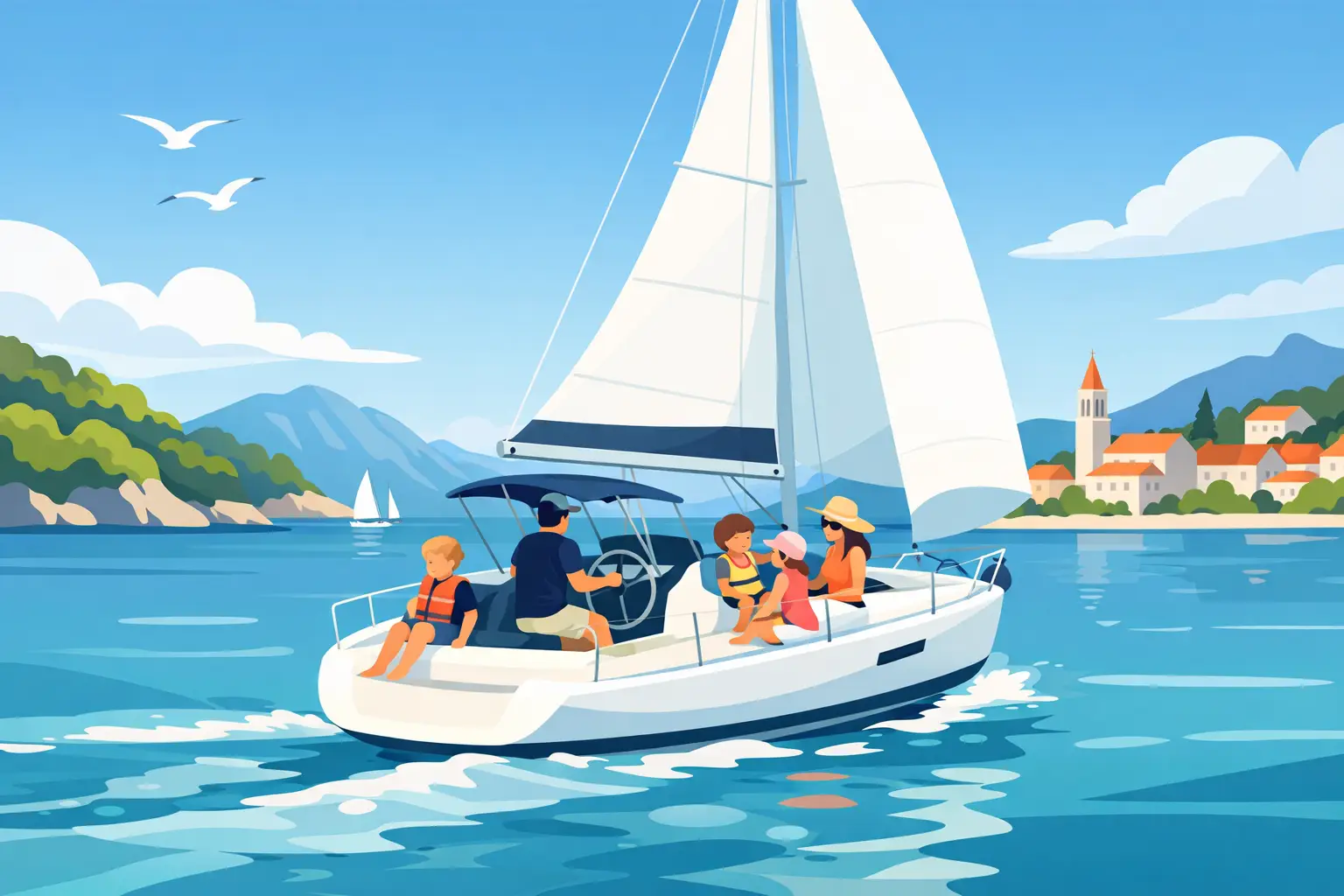 Family Sailing in Croatia That Feels Easy