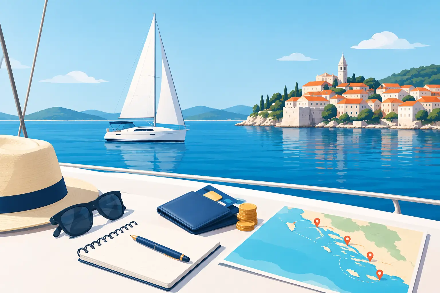 Sailing Holiday Budget Breakdown for Croatia