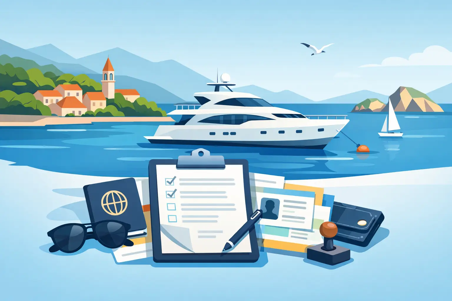 What Documents for Yacht Charter in Croatia?