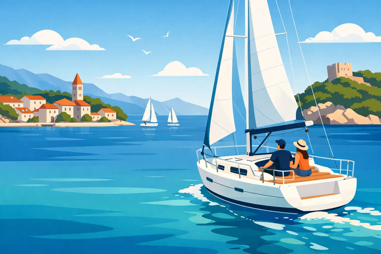 What Is Bareboat Charter? A Croatia Sailing Guide